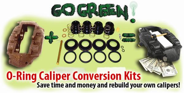 Corvette Brake Caliper O-Ring Conversion/Rebuild Kit