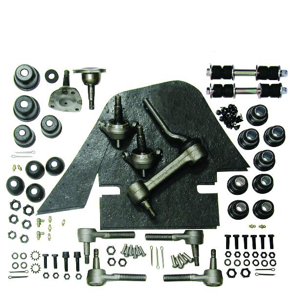 1969-82 Corvette 2 Front Wheel Bearing Dust Caps Kit